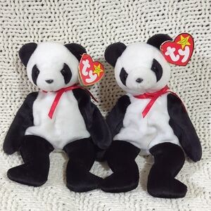 Lot of 2 Ty Fortune bears